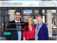 Tablet Screenshot of nickgoiran.com.au